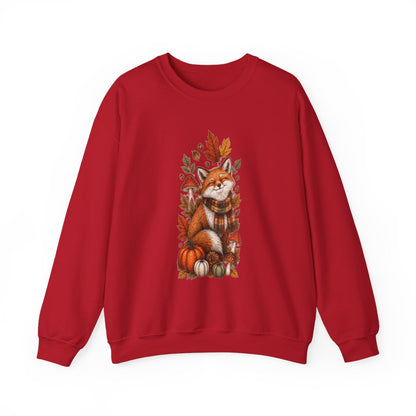 FALL FOX Unisex Heavy Blend™ Crewneck Sweatshirt