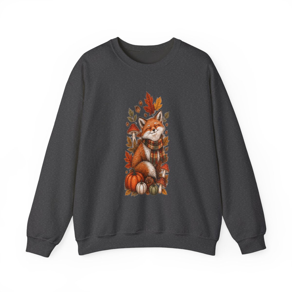 FALL FOX Unisex Heavy Blend™ Crewneck Sweatshirt