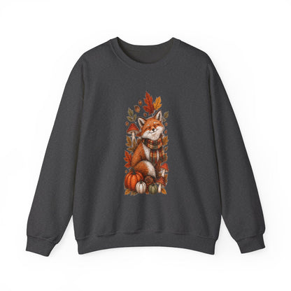 FALL FOX Unisex Heavy Blend™ Crewneck Sweatshirt