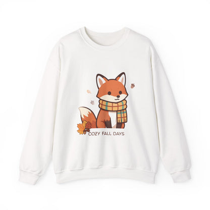 FALL FOX COZY Unisex Heavy Blend™ Crewneck Sweatshirt