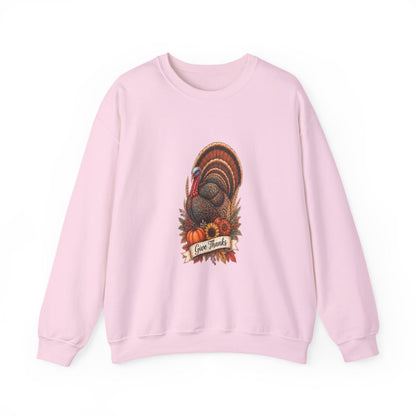 GIVE THANKS Unisex Heavy Blend™ Crewneck Sweatshirt