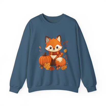 FALL FOX Unisex Heavy Blend™ Crewneck Sweatshirt