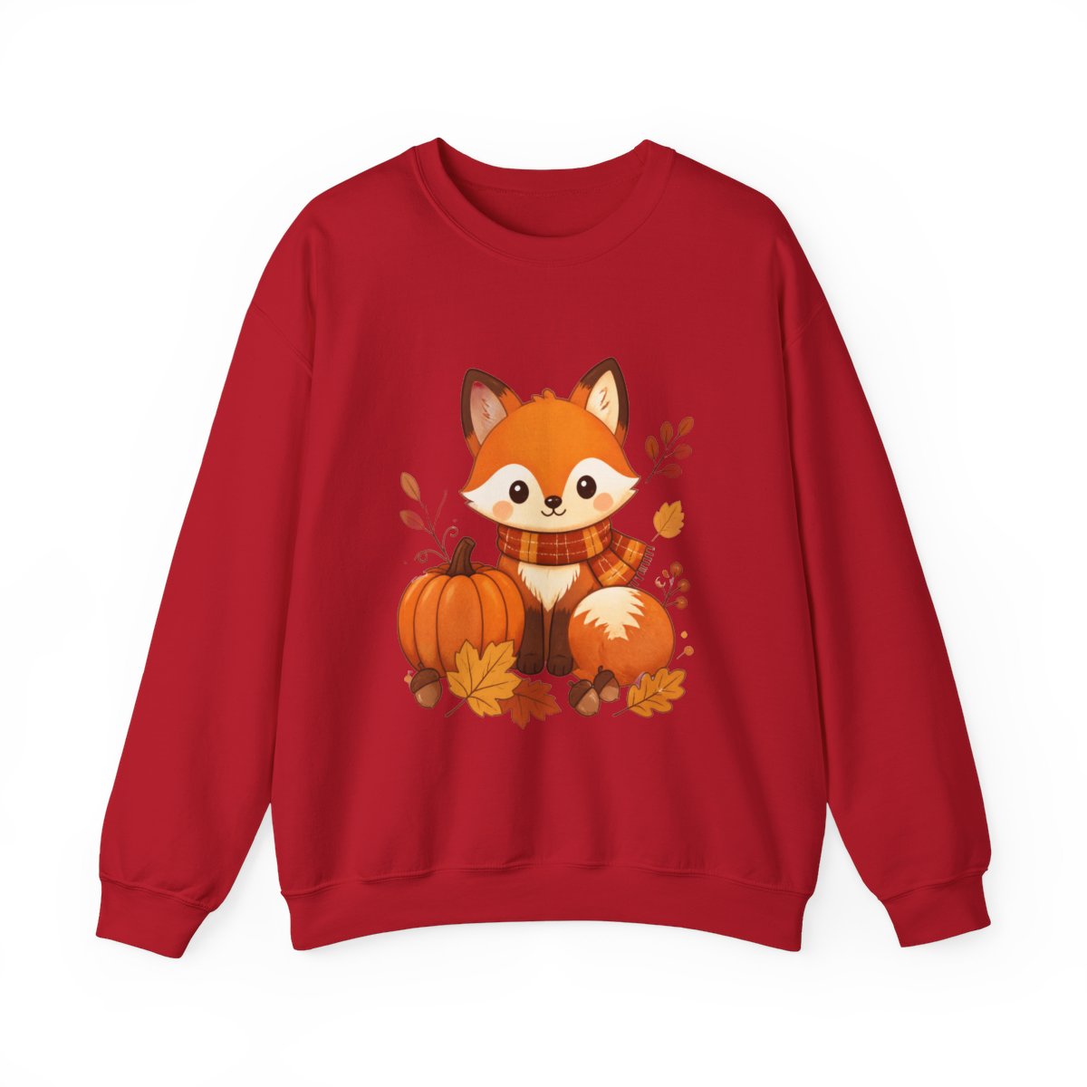 FALL FOX Unisex Heavy Blend™ Crewneck Sweatshirt
