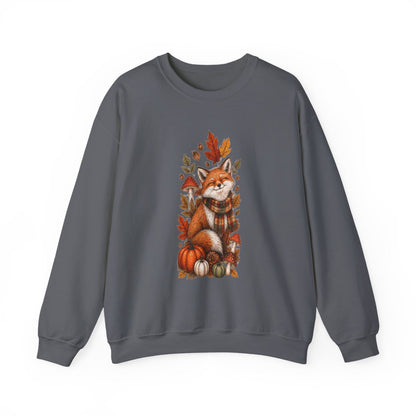 FALL FOX Unisex Heavy Blend™ Crewneck Sweatshirt