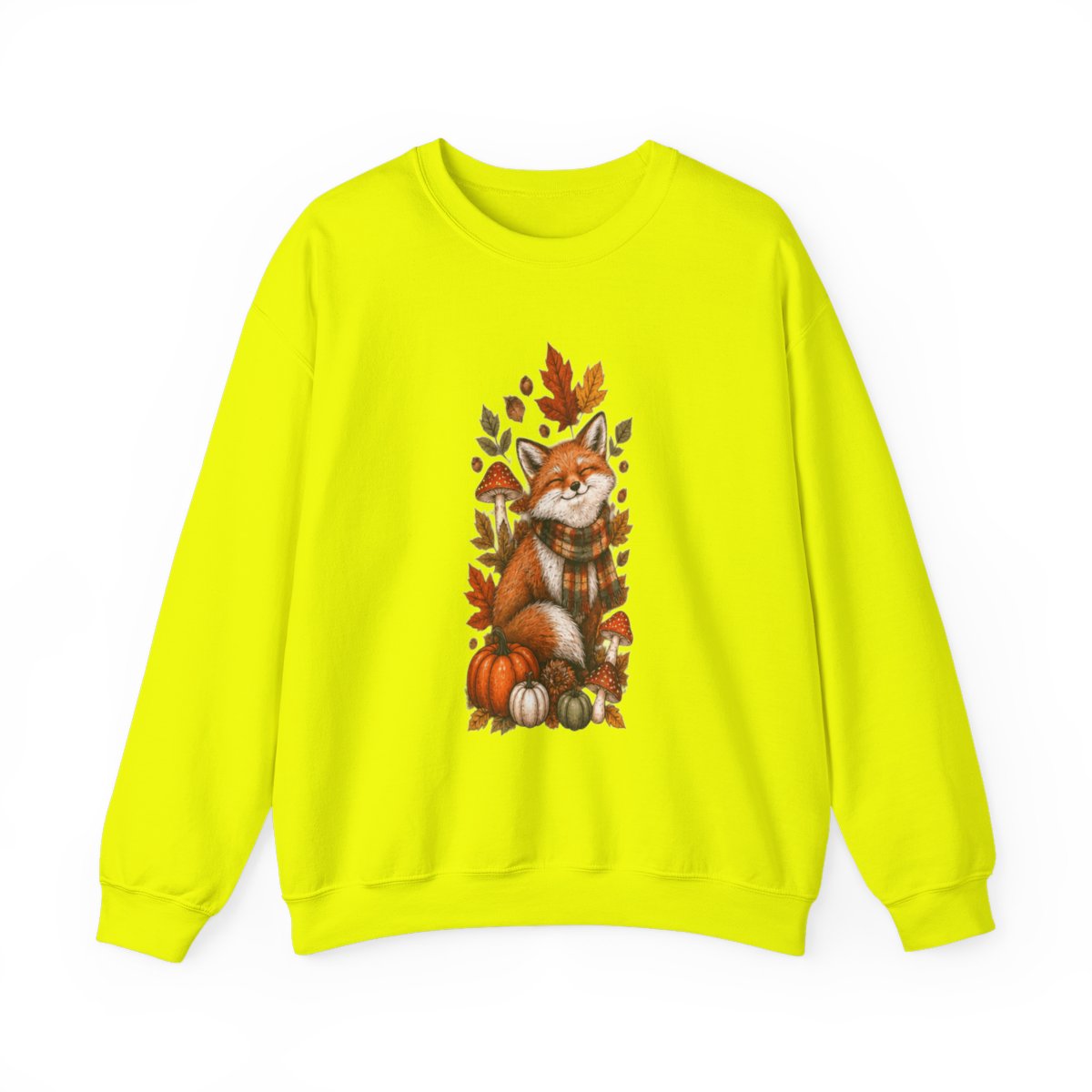 FALL FOX Unisex Heavy Blend™ Crewneck Sweatshirt
