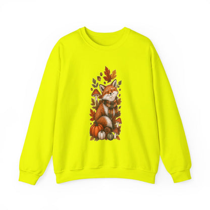 FALL FOX Unisex Heavy Blend™ Crewneck Sweatshirt
