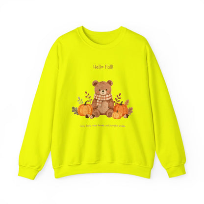 COZY BEAR FALL Unisex Heavy Blend™ Crewneck Sweatshirt