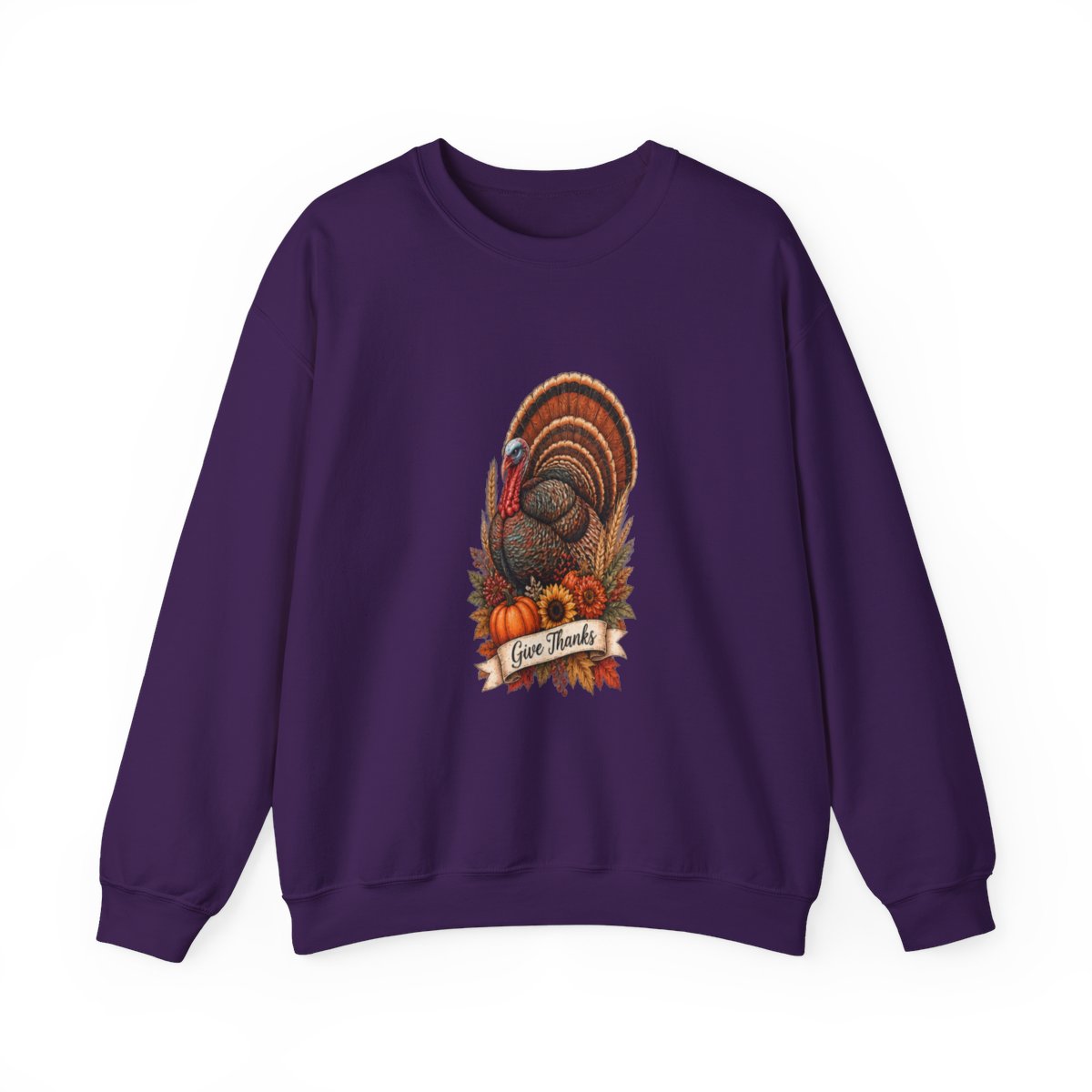 GIVE THANKS Unisex Heavy Blend™ Crewneck Sweatshirt