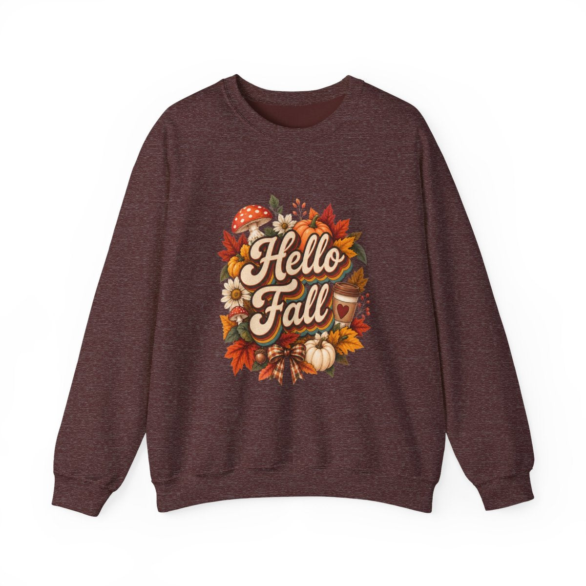 HELLO FALL Unisex Heavy Blend™ Crewneck Sweatshirt