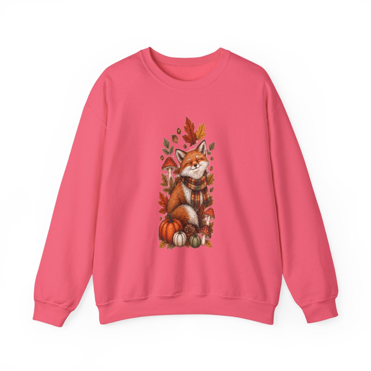 FALL FOX Unisex Heavy Blend™ Crewneck Sweatshirt