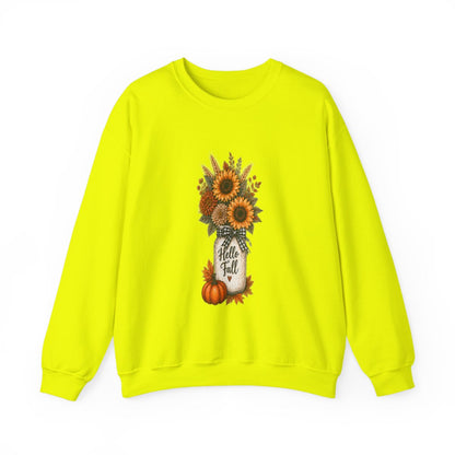 HELLO FALL Unisex Heavy Blend™ Crewneck Sweatshirt