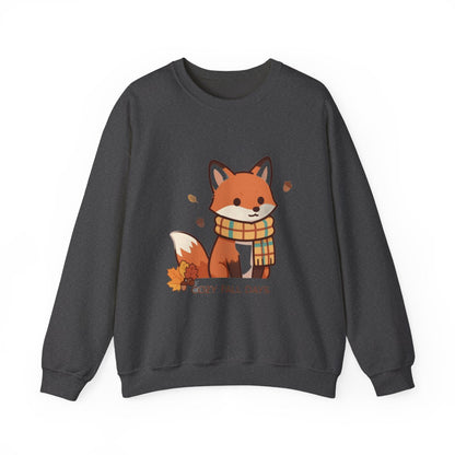 FALL FOX COZY Unisex Heavy Blend™ Crewneck Sweatshirt