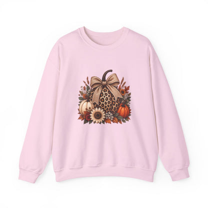 LEOPARD PUMPKIN Unisex Heavy Blend™ Crewneck Sweatshirt