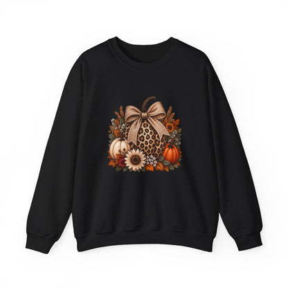 LEOPARD PUMPKIN Unisex Heavy Blend™ Crewneck Sweatshirt