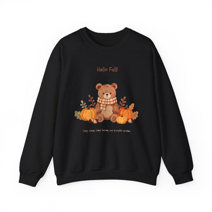 COZY BEAR FALL Unisex Heavy Blend™ Crewneck Sweatshirt