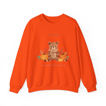 COZY BEAR FALL Unisex Heavy Blend™ Crewneck Sweatshirt