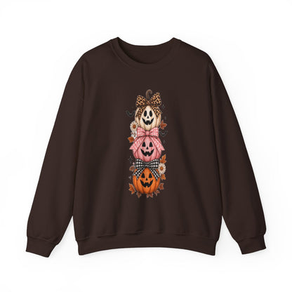 STACK OF PUMPKINS Unisex Heavy Blend™ Crewneck Sweatshirt