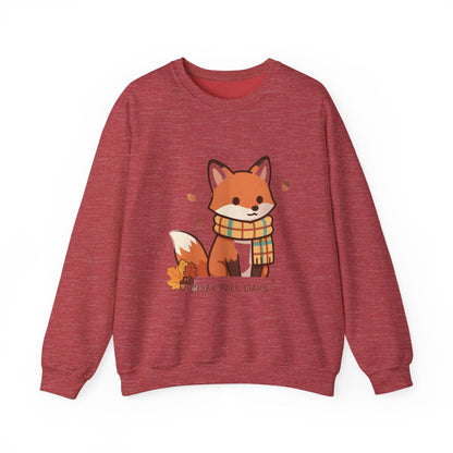 FALL FOX COZY Unisex Heavy Blend™ Crewneck Sweatshirt