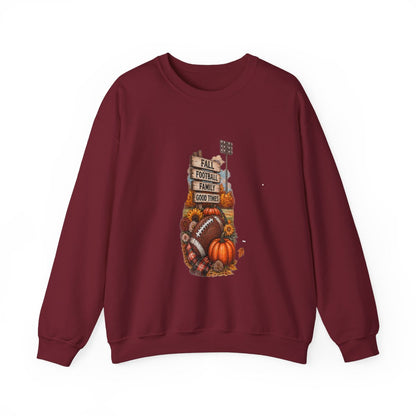 FALL FOOTBALL Unisex Heavy Blend™ Crewneck Sweatshirt