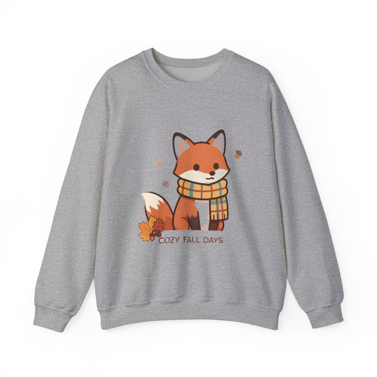 FALL FOX COZY Unisex Heavy Blend™ Crewneck Sweatshirt