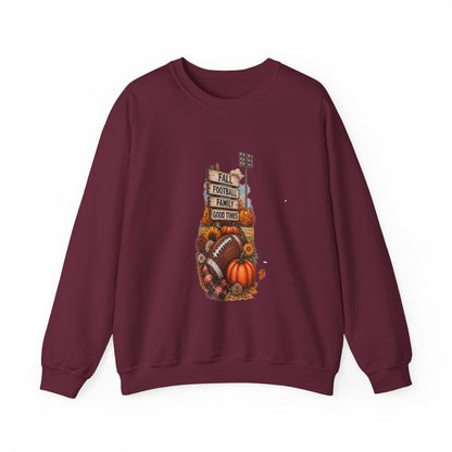 FALL FOOTBALL Unisex Heavy Blend™ Crewneck Sweatshirt