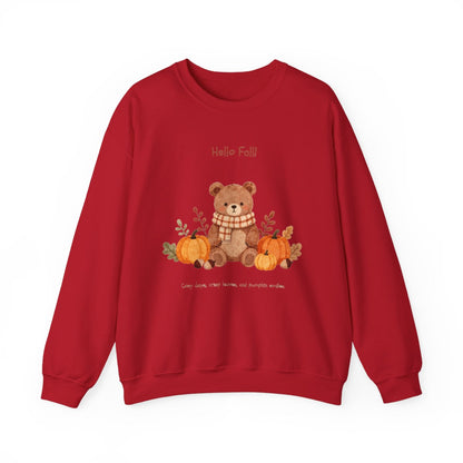COZY BEAR FALL Unisex Heavy Blend™ Crewneck Sweatshirt