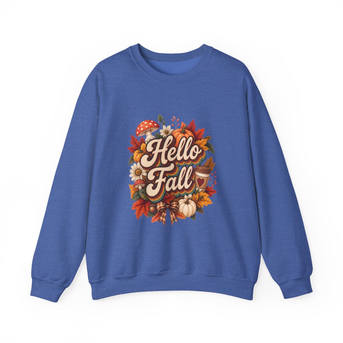 HELLO FALL Unisex Heavy Blend™ Crewneck Sweatshirt
