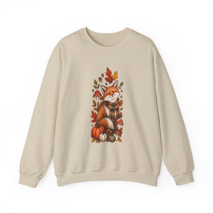 FALL FOX Unisex Heavy Blend™ Crewneck Sweatshirt