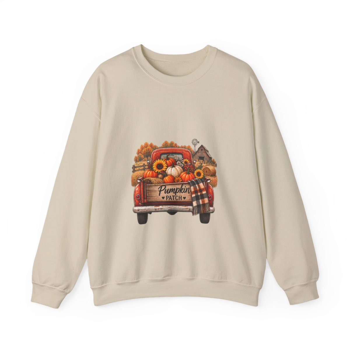 PUMPKIN PATCH TRUCK Unisex Heavy Blend™ Crewneck Sweatshirt