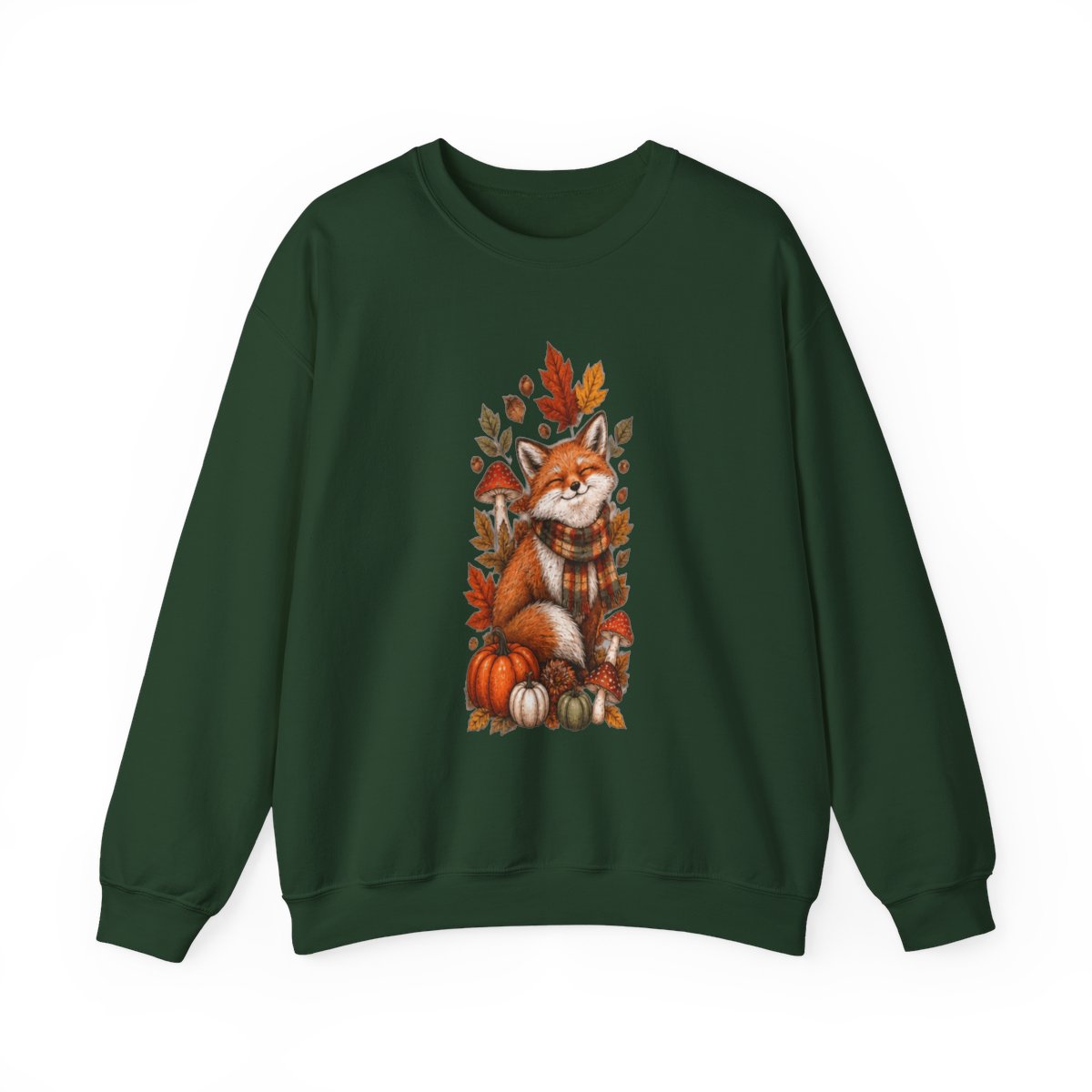 FALL FOX Unisex Heavy Blend™ Crewneck Sweatshirt