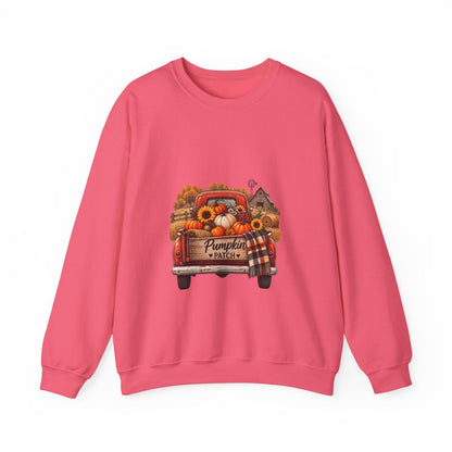 PUMPKIN PATCH TRUCK Unisex Heavy Blend™ Crewneck Sweatshirt