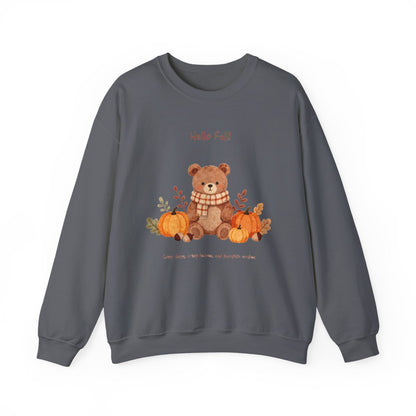 COZY BEAR FALL Unisex Heavy Blend™ Crewneck Sweatshirt