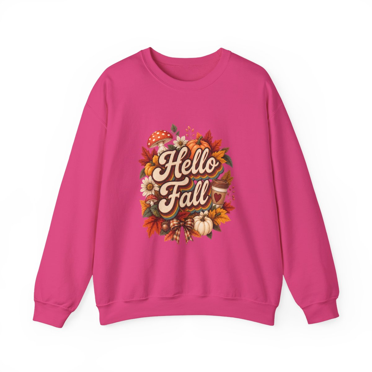 HELLO FALL Unisex Heavy Blend™ Crewneck Sweatshirt