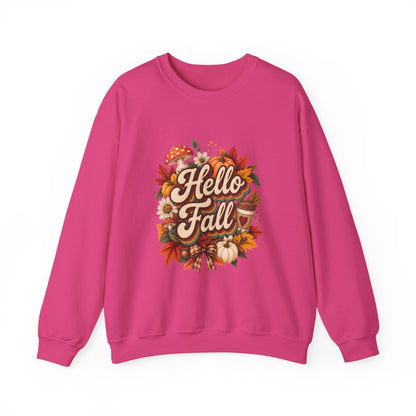 HELLO FALL Unisex Heavy Blend™ Crewneck Sweatshirt