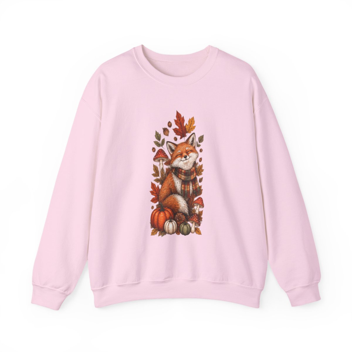 FALL FOX Unisex Heavy Blend™ Crewneck Sweatshirt