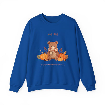 COZY BEAR FALL Unisex Heavy Blend™ Crewneck Sweatshirt