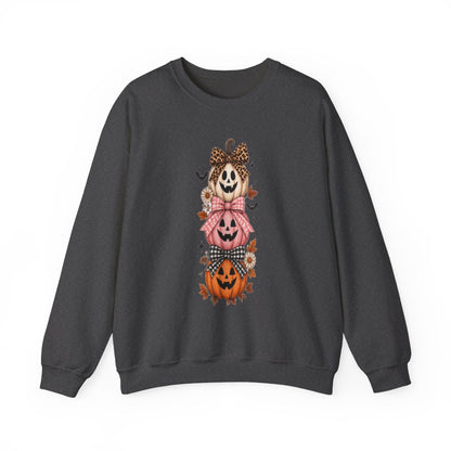 STACK OF PUMPKINS Unisex Heavy Blend™ Crewneck Sweatshirt