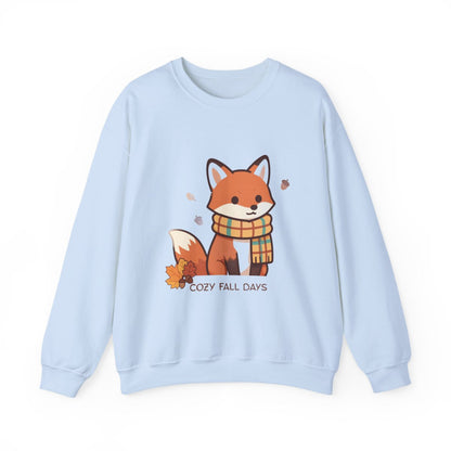 FALL FOX COZY Unisex Heavy Blend™ Crewneck Sweatshirt