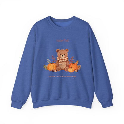 COZY BEAR FALL Unisex Heavy Blend™ Crewneck Sweatshirt