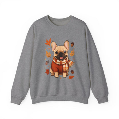 FALL FRENCHIE Unisex Heavy Blend™ Crewneck Sweatshirt