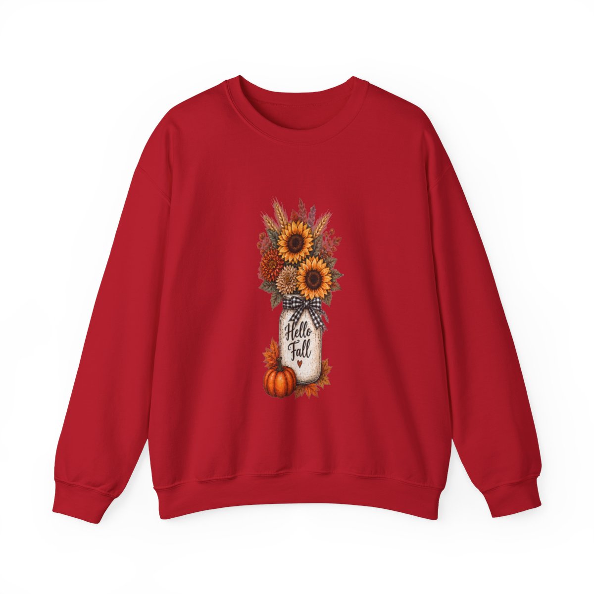 HELLO FALL Unisex Heavy Blend™ Crewneck Sweatshirt