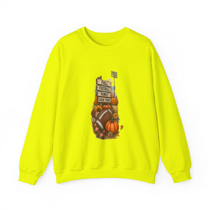 FALL FOOTBALL Unisex Heavy Blend™ Crewneck Sweatshirt