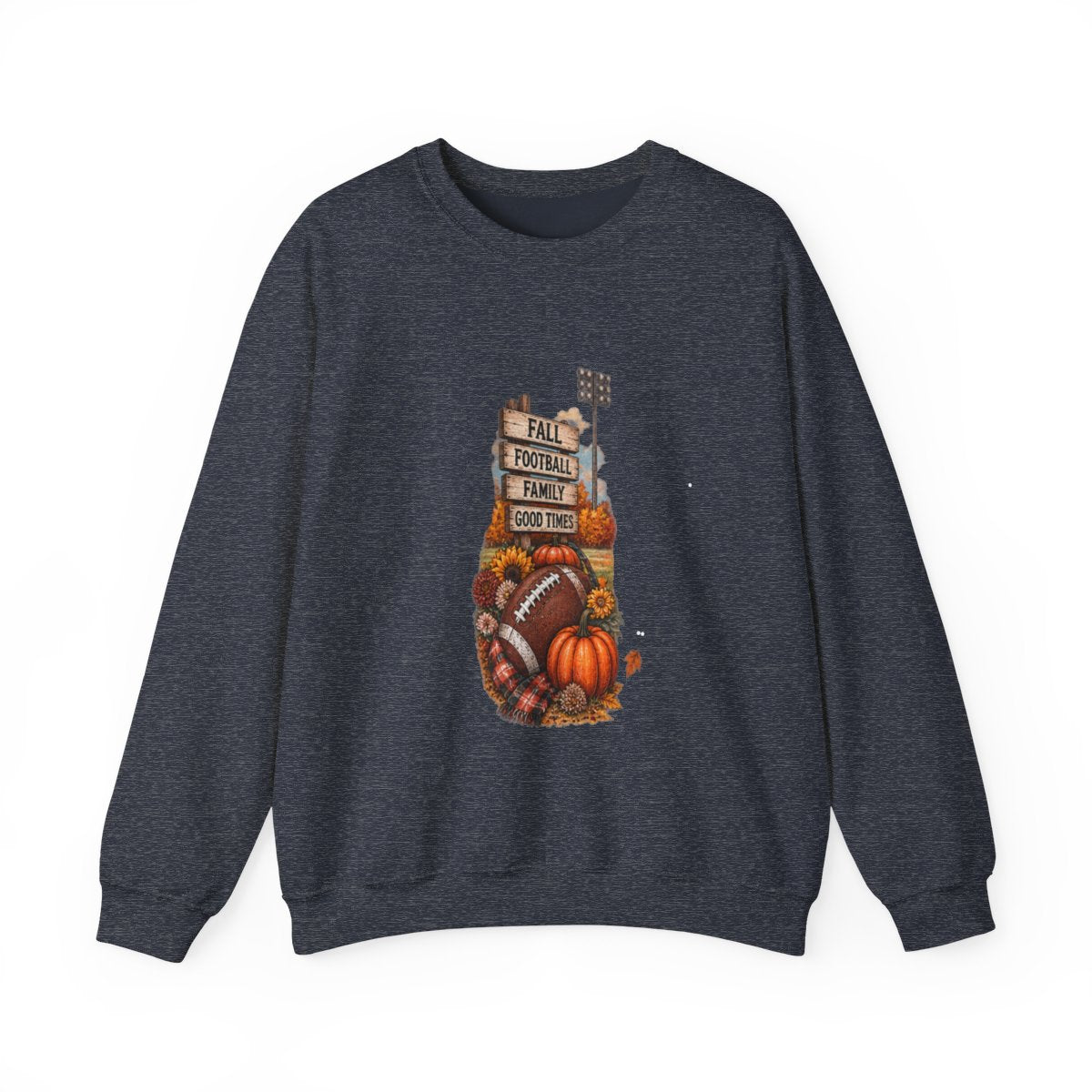 FALL FOOTBALL Unisex Heavy Blend™ Crewneck Sweatshirt