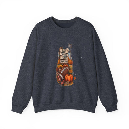 FALL FOOTBALL Unisex Heavy Blend™ Crewneck Sweatshirt