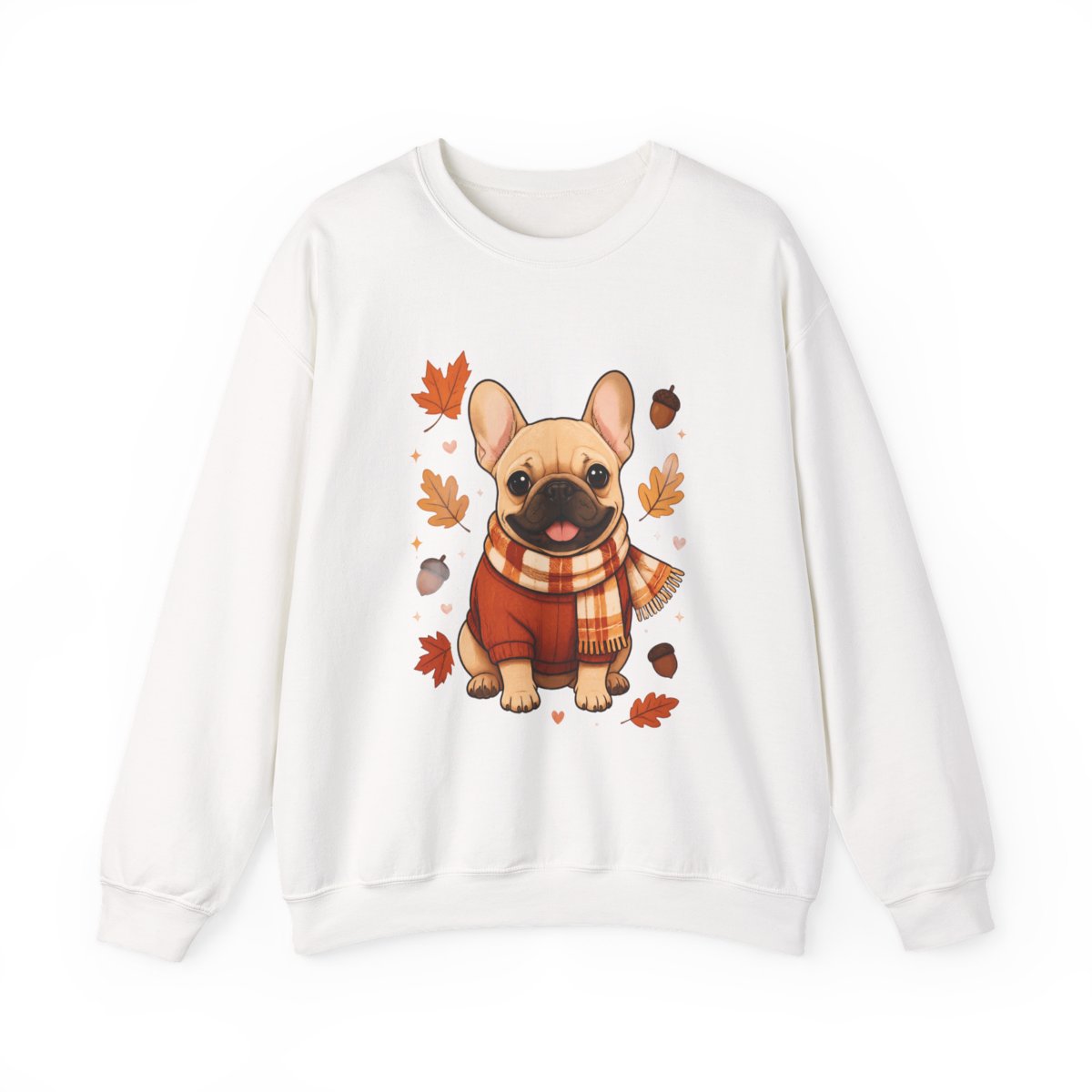 FALL FRENCHIE Unisex Heavy Blend™ Crewneck Sweatshirt