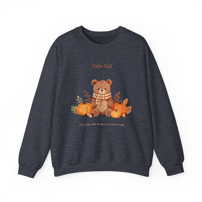 COZY BEAR FALL Unisex Heavy Blend™ Crewneck Sweatshirt