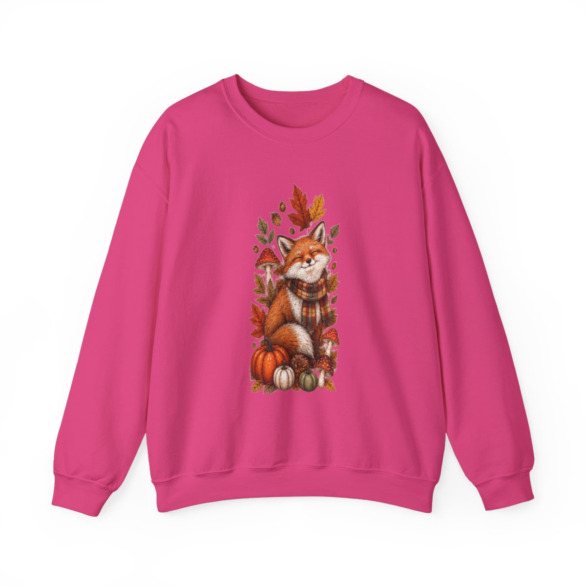 FALL FOX Unisex Heavy Blend™ Crewneck Sweatshirt