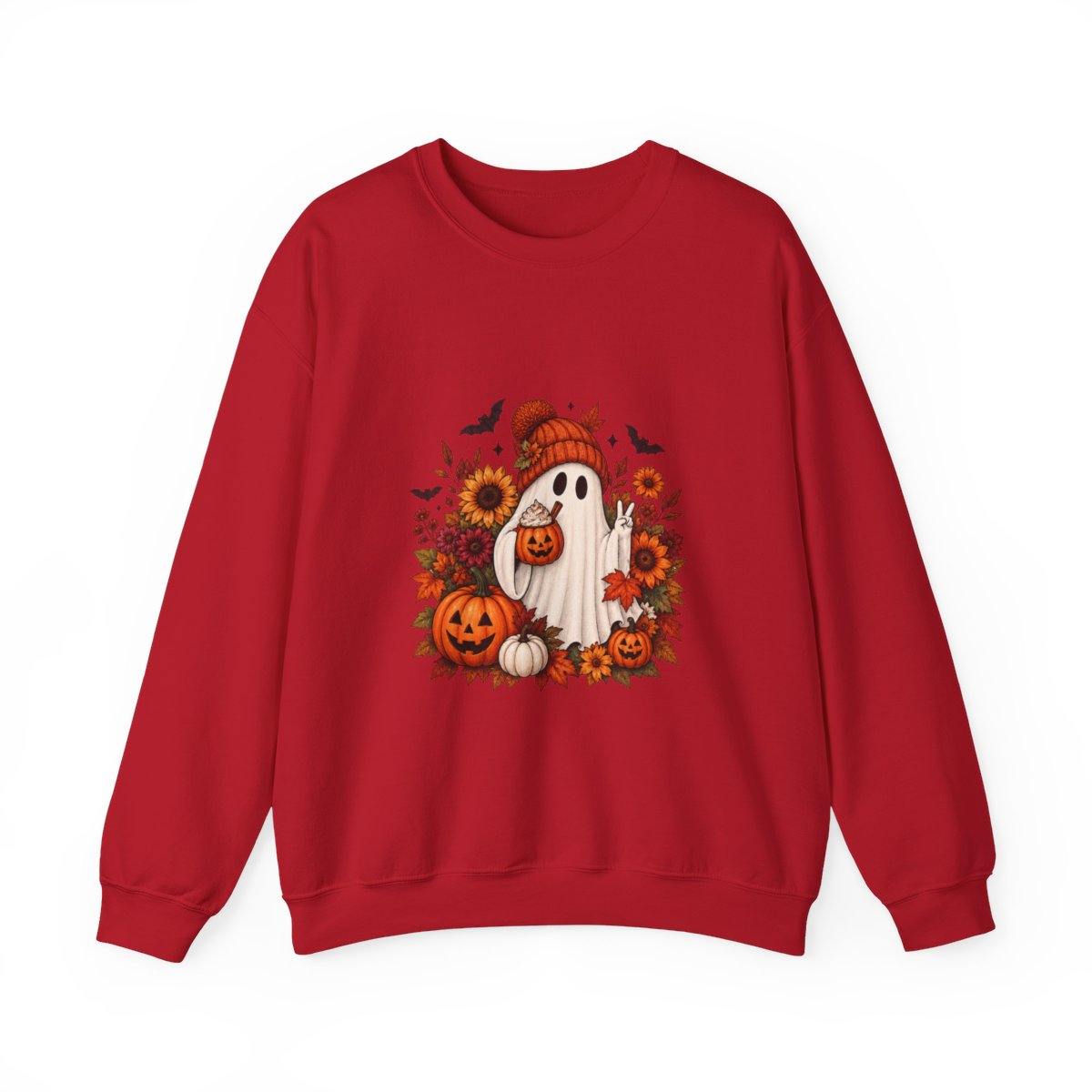 FALL GHOST Unisex Heavy Blend™ Crewneck Sweatshirt
