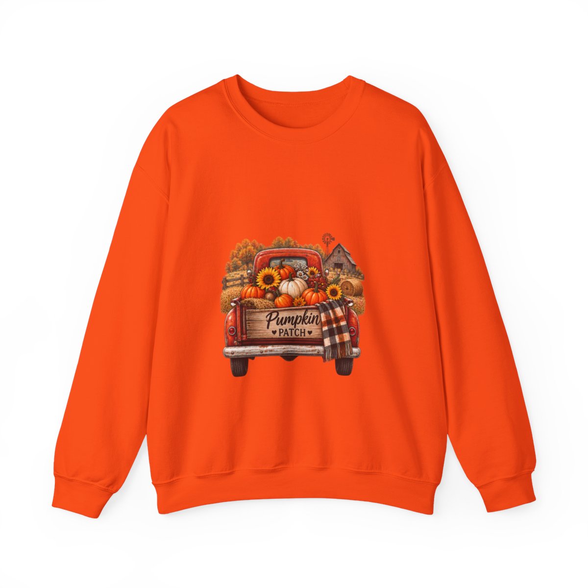 PUMPKIN PATCH TRUCK Unisex Heavy Blend™ Crewneck Sweatshirt