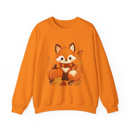 FALL FOX Unisex Heavy Blend™ Crewneck Sweatshirt